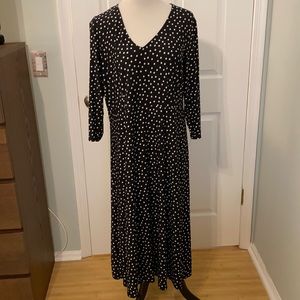 Black & White Polka Dot dress